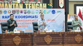 Pemprov Kalteng Tegaskan Pengendalian Karhutla Jadi Program Rutin, Bukan Lagi Penanganan Darurat