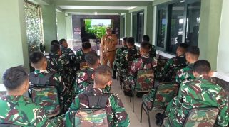TNI dan Dinas Pertanian Kalteng Latih Prajurit Jadi Kader Pelatih Budidaya Pertanian