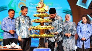 Meriah di Tengah Hujan, Malam Puncak Hari Jadi ke-499 Banjarmasin Tutup Rangkaian Perayaan Seribu Sungai