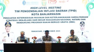 Jaga Ketahanan Pangan, Pemkot Banjarmasin Teken MoU dengan Kabupaten Sidrap dan Enrekang
