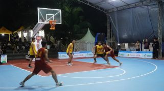 Semarak Hari Jadi ke-499, Turnamen Basket 3×3 Wali Kota Banjarmasin Jadi Pusat Perhatian Warga