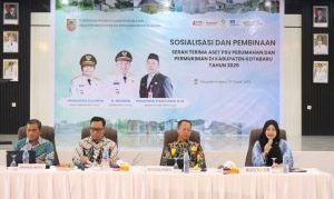 Wujudkan Pengelolaan Aset yang Transparan, Disperkim Kalsel Gelar Sosialisasi Serah Terima PSU