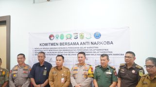 Pemkot dan Polresta Banjarmasin Deklarasikan Kampung Bebas Narkoba di Kelayan Tengah