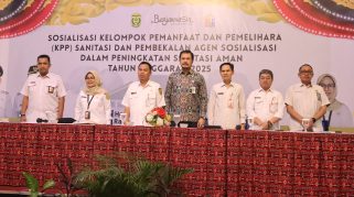 Pemkot Banjarmasin Perkuat Pengelolaan Sanitasi Lewat Sosialisasi KPP dan Agen Edukasi