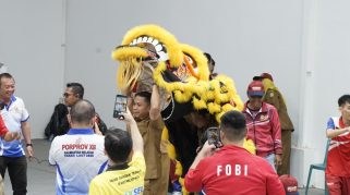 Emas Barongsai Warnai Safari Sportif Wali Kota Banjarmasin ke Tanah Laut