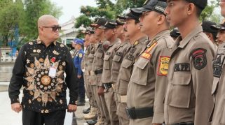 Perkuat Tanggung Jawab Personel, Satpol PP–Damkar HST Lakukan Apel Kesiapsiagaan