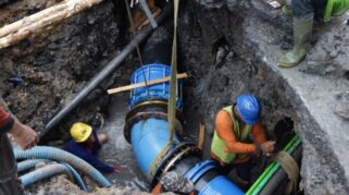 PAM Bandarmasih Tangani Kebocoran Pipa, Sejumlah Wilayah Alami Mati Air Sementara