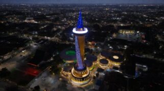 Menanti Peresmian, Tugu 0 Kilometer Kalsel Jalani Pemeliharaan Akhir
