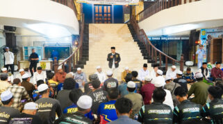 Sahur Bersama Relawan Damkar, Muhammad Yamin HR Tegaskan Peran Penting Balakar di Banjarmasin