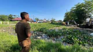 Yamin Tinjau Normalisasi Sungai Teluk Dalam, Genangan Ditarget Berkurang