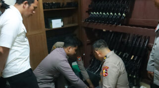 Gaktiplin Senpi Digelar, Polresta Banjarmasin Dipastikan Steril dari Penyalahgunaan