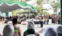 Suasana Haru Warnai Pelepasan 214 Jemaah Haji Balangan di Masjid Agung Al-Akbar