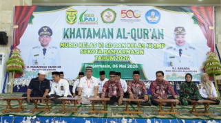6.738 Pelajar Banjarmasin Khataman Al-Qur’an, Pemko Perkuat Benteng Moral Generasi Muda