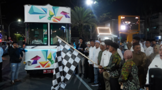 Malam Takbiran di Banjarmasin Berlangsung Semarak, 60 Kendaraan Ikut Pawai