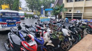 Demi Keselamatan Pengguna Jalan, Polresta Banjarmasin Gencar Berantas Balap Liar