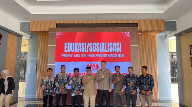 Satgas PKH Ajak Masyarakat Dukung Penataan Kawasan Hutan yang Legal dan Berkelanjutan