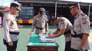 Polres HST Lakukan Rotasi Pejabat, Kapolres Tekankan Profesionalisme dan Pelayanan Masyarakat