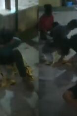 Viral Aksi Tiga Pria Diamankan Warga Diduga Curi Kabel Tembaga dan Besi Jembatan di Banjarmasin, Polisi: Masih Pendalaman