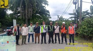 Jalan Penghubung Tiga Desa di Karang Intan Direkonstruksi, Anggaran Capai Rp5,2 Miliar
