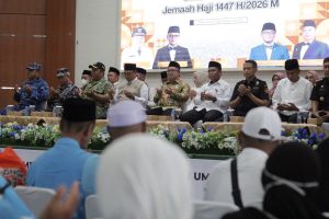 Pemprov Kalsel Sambut Kepulangan Jemaah Haji Kloter BDJ-02 di Asrama Haji Banjarbaru