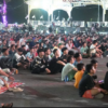 Balai Kota Banjarmasin Jadi Pusat Euforia Nobar Kemenangan Timnas Indonesia