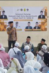 Wali Kota Banjarmasin Sambut Kepulangan Jemaah Haji Kloter 1, Harapkan Jadi Teladan di Masyarakat