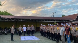 Ribuan Jemaah Hadiri Haul ke-32 KH. Mahfuz Amin, Polres HST Lakukan Pengamanan Ketat