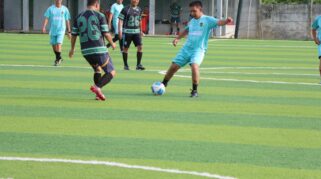 Meriah Bhayangkara ke-80, Polres HST Gelar Turnamen Mini Soccer Antar Satker