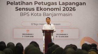 Wali Kota Yamin Ajak Warga Sukseskan Sensus Ekonomi 2026 di Banjarmasin