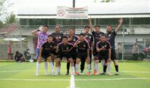 Menang 7-0, Tim Gabungan Sie Tunjukkan Kekompakan di Mini Soccer Kapolres HST Cup