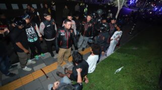 Patroli Dini Hari, Polresta Banjarmasin Amankan Tiga Remaja Pembawa Sajam