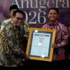 Wali Kota Banjarmasin Terima Penghargaan Sahabat Pers, Tegaskan Pentingnya Peran Media