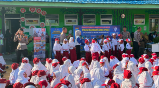 Satlantas Polresta Banjarmasin Tanamkan Budaya Tertib Lalu Lintas Sejak Usia Dini