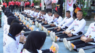 34 Calon Paskibraka Kota Banjarmasin Mulai Digembleng Jelang HUT ke-81 RI