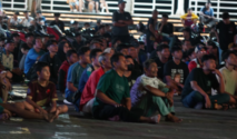 Ratusan Warga Padati Balai Kota, Nobar Timnas Indonesia Berlangsung Meriah