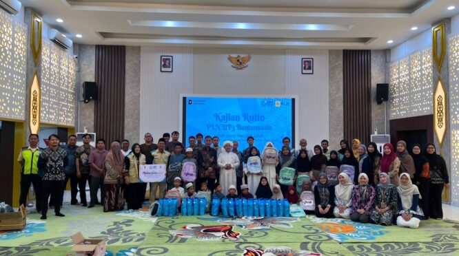 Sambut Muharram, PLN UP3 Banjarmasin Berbagi Kado untuk Anak Yatim dan Dhuafa