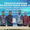 Perkuat Infrastruktur Kendaraan Listrik, PLN UP3 Banjarmasin Gandeng PT Nusa Bangun Banua Bangun SPKLU Center Kalsel