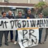 Lihat Langsung Perbaikan Pembangkit di PLTU Asam-Asam, Massa Aksi Ingatkan Tanggung Jawab PLN