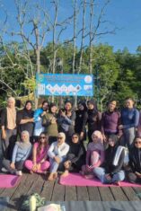 PPYNI Tanah Bumbu Gelar GERMAS Lewat Yoga, Puluhan Peserta Padati Hutan Wisata Mangrove Kersik Putih