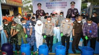 Musnahkan 19 Kg Sabu dan Ratusan Ekstasi, Polda Sumsel Tegaskan Perang Melawan Narkoba
