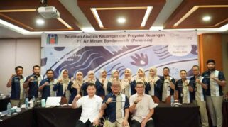 Susun Rencana Bisnis Lebih Matang, PT Air Minum Bandarmasih Perkuat Kolaborasi Keuangan dan Teknik