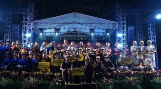 Semarak 500 Tahun Banjarmasin, Siring Menara Pandang Disulap Jadi Panggung Tari Banjar