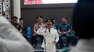 Dikukuhkan Wali Kota Yamin, 34 Paskibraka Banjarmasin Siap Tampil di HUT ke-81 RI