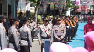 Tongkat Estafet Kepemimpinan Polresta Banjarmasin Resmi Beralih ke Kombes Pol Riza Muttaqin