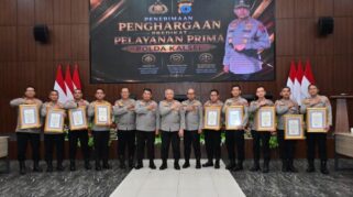 Polresta Banjarmasin Sabet Penghargaan Pelayanan Publik Prima 2025, Komitmen Tingkatkan Layanan Ditegaskan