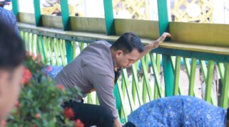 Awali Kepemimpinan, Kapolresta Banjarmasin Sambangi Masjid Sultan Suriansyah