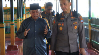 Awali Kepemimpinan dengan Ziarah, Kapolresta Serap Nilai Perjuangan Sultan Suriansyah