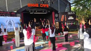Semarak HUT ke-81 RI, Yoga PPYNI Tanah Bumbu Diikuti 45 Peserta