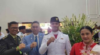 Harya Bawa Nama Kalimantan Selatan ke Istana Merdeka sebagai Pengerek Bendera