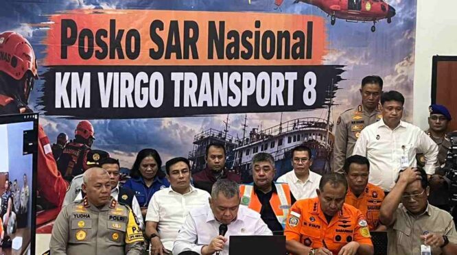 Cuaca Buruk Picu Kondisi Darurat KM Virgo Transport 8, 136 Orang Masih Dicari